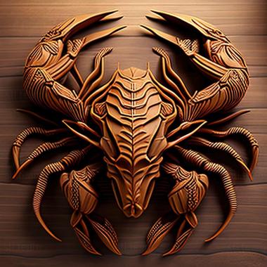 3D модель Euscorpiidae (STL)